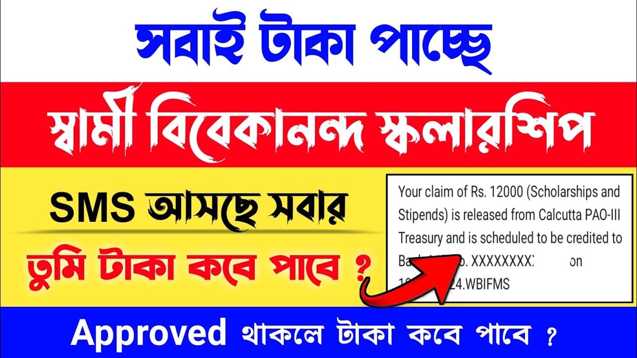SVMCM Scholarship Amount Disbursed